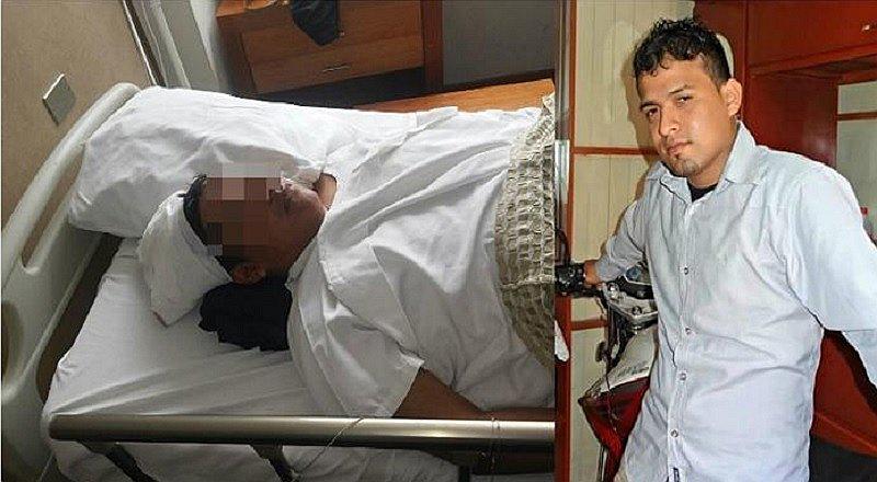 SJM: Sujeto con hacha en mano ataca a tres hermanos y se escapa 