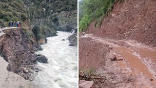 Huaico bloquea carretera de Oxapampa – Pozuzo (VIDEO)