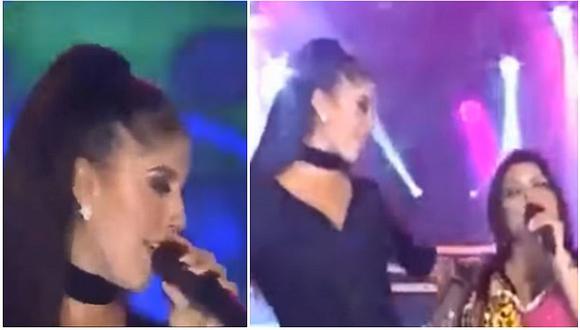 Yahaira Plasencia sorprendió cantando un huaynito de Dina Paucar (VIDEO)
