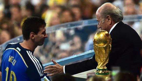 Fabián Soldini reveló lo mucho que afectó a Lionel Messi perder la final en Brasil 2014. (Foto: AFP)