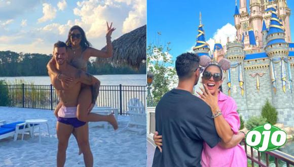 Melissa Paredes y Anthony Aranda comprometidos en viaje a Disney