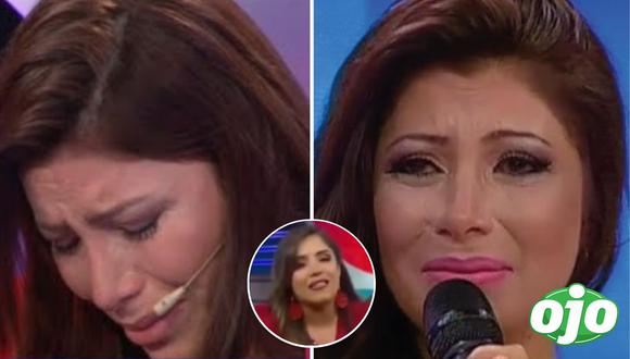 Reportera acusa a Milena Zárate de cobrar S/1000 por llorar en la TV | Imagen compuesta 'Ojo'