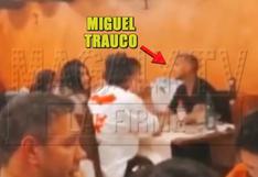 Miguel Trauco es ampayado junto con Valeria Roggero, la ahijada preferida de Jefferson Farfán | VIDEO