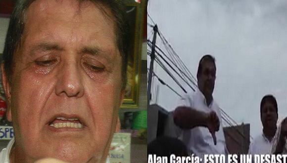 ​Alan García enfureció porque no fue casi nadie a su mitin en Chimbote [VIDEO]