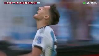 Lionel Messi frotó la lámpara y Nahuel Molina se encargó del 1-0 de Argentina en Qatar 2022 | VIDEO