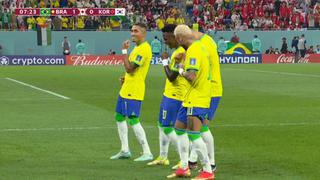 La fiesta de Brasil: Vinícius anotó el 1-0 ante Corea del Sur y hubo baile | VIDEO