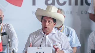 Pedro Castillo: “Los pueblos no se alimentan de ideologías sino de lo que hace cada Gobierno”