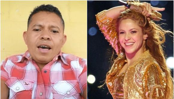 Hombre se vuelve viral en Tik Tok por cantar igual que Shakira. (Foto: @juank2384 y @shakira)