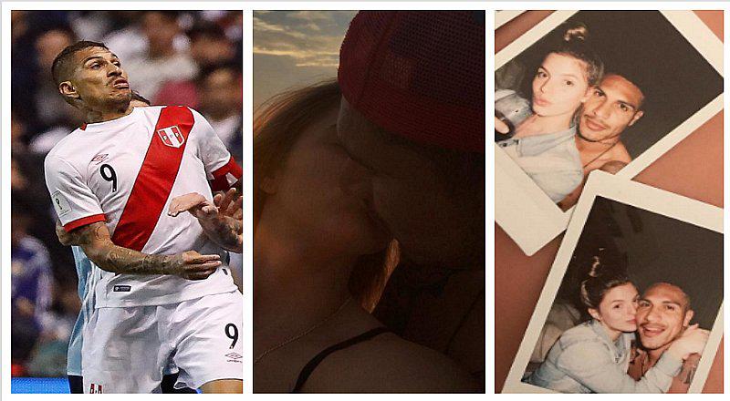 Paolo Guerrero y el bello gesto que tuvo con Thaisa Leal tras empatar con Argentina