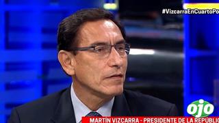 Vizcarra sobre supuesto pago de S/1.3 millones: “Es absolutamente falso, no hubo ninguna entrega”