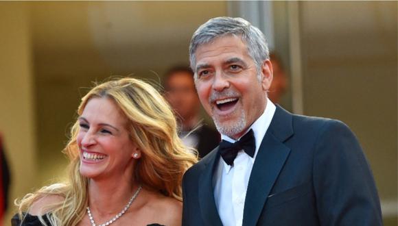 George Clooney y Julia Roberts están grabando la cinta "Ticket to Paradise". (Foto: AFP)