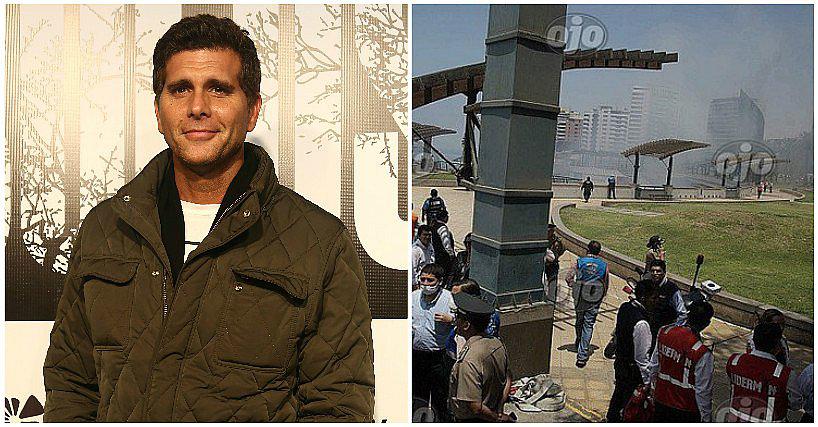 Christian Meier dijo todo esto tras el lamentable incendio en Larcomar