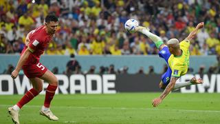 Brasil vs. Serbia: Richarlison y su lujo de gol para el 2-0 del cuadro brasileño | VIDEO