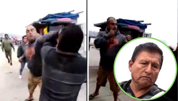 Vecino en Miraflores es tildado de agresivo luego de golpear a ambulante de 63 años |VIDEO