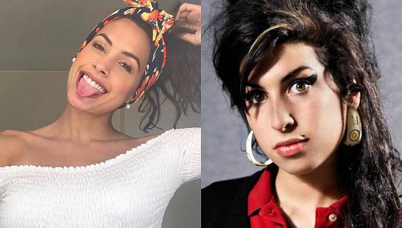 Milett Figueroa imitó a Amy Winehouse con canto y hermosa prenda