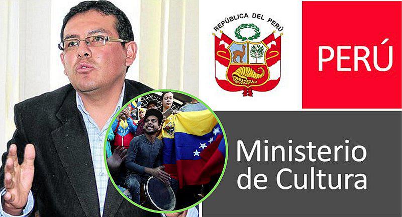 Ministerio de Cultura rechaza calificativos de alcalde de Huancayo contra venezolanos