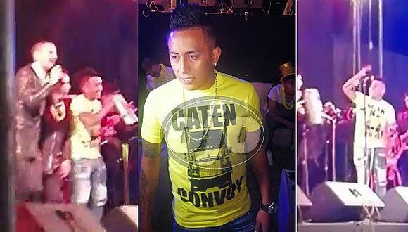Rodrigo Tapari hizo cantar a Christian Cueva y jugador le regaló la camiseta de Perú (VIDEO)