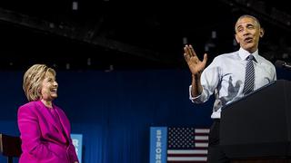 Hillary Clinton lanza alabanzas a su 'jefe de campaña'... Barack Obama