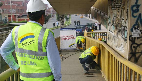 Cercado de Lima: Reparan puente con huecos tras denuncia de OJO