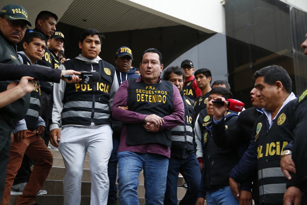 Félix Moreno fue capturado el último lunes. (Foto: Stephania Piaggio)
