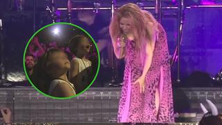 Hijos de Shakira "enamoran" con su emotiva reacción al ver a su mami en el escenario (VIDEO)
