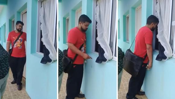 Captan a sujeto tratando de huir de la casa donde habría asesinado a una joven (VIDEO)