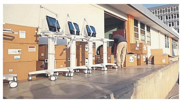 Junín: En los próximos días, el Gobierno Central hará entrega de 21 ventiladores mecánicos a la región Junín para mejorar la capacidad de atención a pacientes en el marco de la emergencia sanitaria por el COVID-19. (foto referencial)