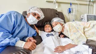 Abuelo dona hígado a su nieto para salvarlo de cáncer maligno