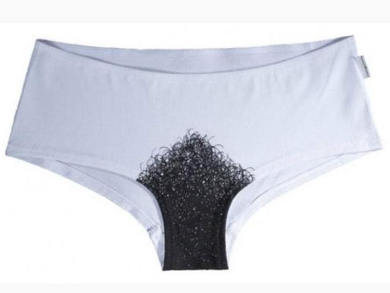 Insólito: Diseñan ropa interior 'peluda' 