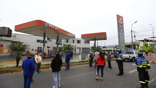San Luis: reportan posible fuga de gas en grifo Pecsa | FOTOS