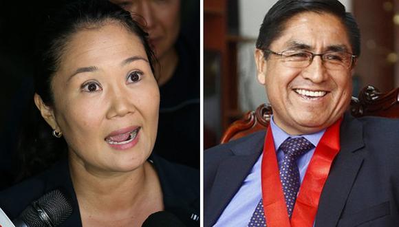 Keiko Fujimori solicita el regreso de César Hinostroza al Perú