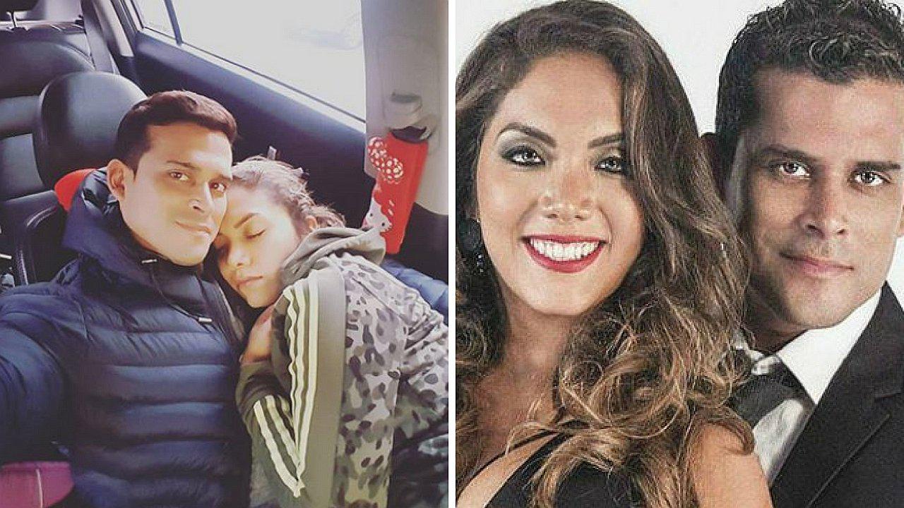 Las fotos inéditas de Christian Dominguez e Isabel Acevedo publicadas por el cumbiambero