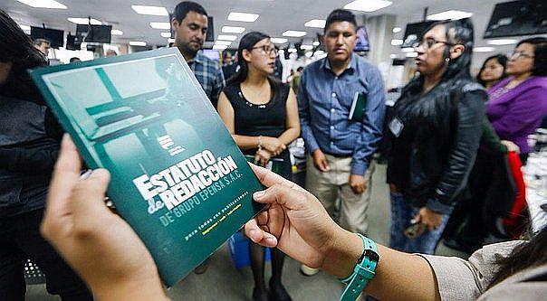 ​GESAC: Estatuto de Redacción marca hito en el periodismo peruano