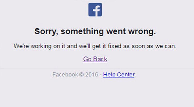 Facebook se cae en el mundo y cientos de usuarios lo reportan por Twitter