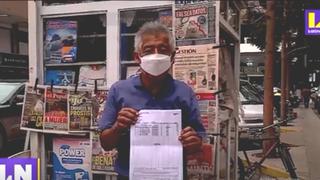 Vendedor de periódicos sufrió el robo de todos sus ahorros y ahora está endeudado con más de S/5 mil | VIDEO