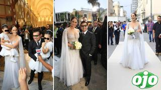 Karen Schwarz y Ezio Oliva se dieron el “Sí, acepto” por tercera vez en romántica boda religiosa | FOTOS