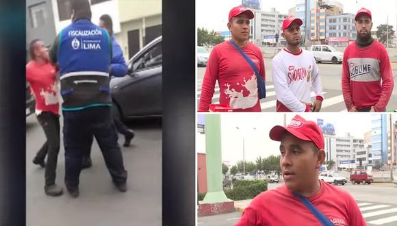 Municipalidad de Lima se pronuncia tras vídeo de fiscalizadores agrediendo a ambulante venezolano 