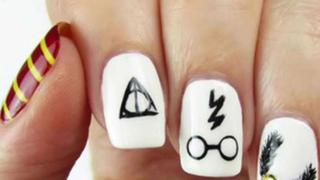 El mundo de Harry Potter en las uñas