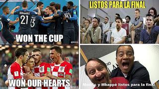 ​Los más divertidos memes que dejó la final de Rusia 2018 entre Francia y Croacia