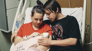 Mujer dio a luz bebé con escasas probabilidades de sobrevivir y a su muerte donan sus órganos