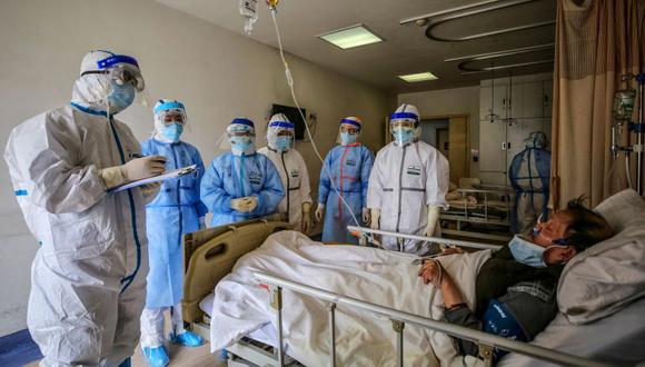 Los dos casos de contagios confirmados son personas provenientes de Estados Unidos y España, dijo la vicepresidente de Venezuela. Imagen referencial de un hospital en China. (AFP).