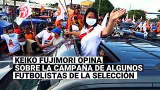 Keiko Fujimori sobre futbolistas de la Selección Peruana: “es un apoyo espontáneo”