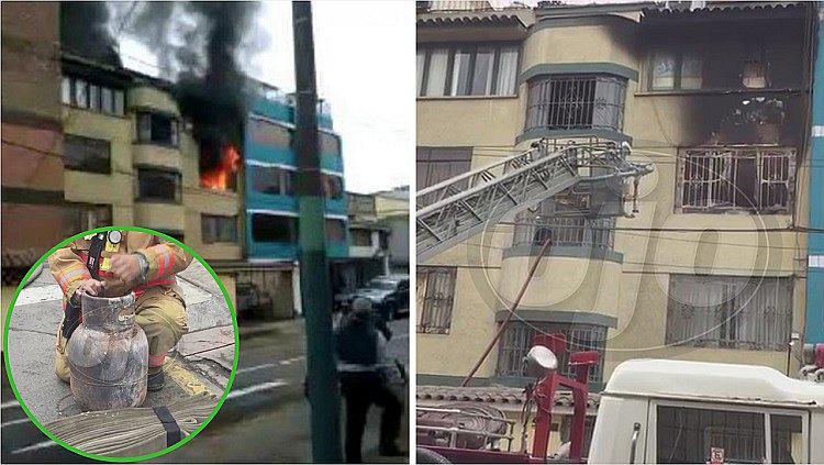 ​Incendio consume edificio en plena avenida Aviación en San Borja (VÍDEO)