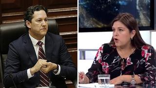 Karina Beteta: "gracias a mi voto el señor Salaverry es presidente del Congreso" (VIDEO)