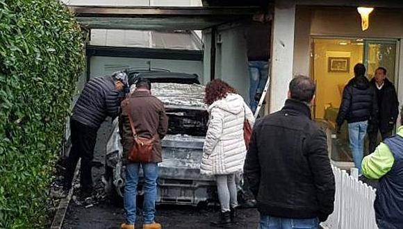 Pescara: queman autos del presidente, porque club se va al descenso