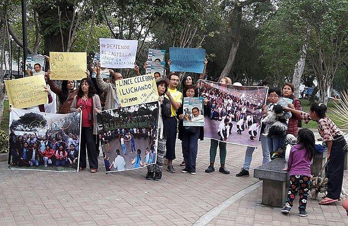 Lince: Con bailetón y marcha defenderán acceso a parque Mariscal Ramón Castilla