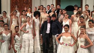 Carlos Vigil: reconocido diseñador celebró 30 años con un impresionante desfile