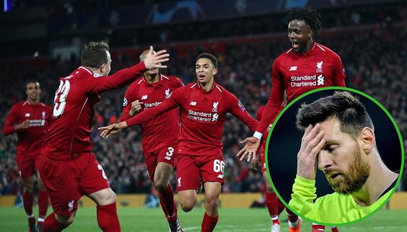 Liverpool golea 4-0 a Barcelona y logra clasificar a la final de la Champions 