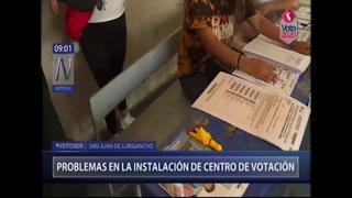 Elecciones 2020: reportan ausencia de miembros de mesa y electores se niegan a reemplazarlos en SJL | VIDEO