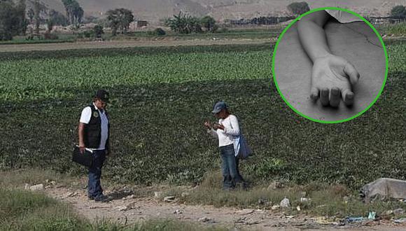 Niña que fue secuestrada es hallada enterrada en chacra de Ayacucho